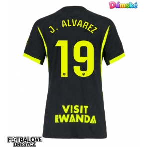 Atletico Madrid Julian Alvarez #19 Dámské Venkovní Dres 2026-27 Krátký Rukáv